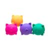 Needoh 4er-Pack Teenie Cool Cats Squishies Entstresser Weiche Quetschspielzeuge Angst Nicht-Toxisch TPR Fidget Spielzeuge Für ADHS Und Autismus Geschenk