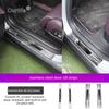 For Mazda EZ-60 EZ60 CX-6e CX6e 2026 2027 ABS steel Car Guard Cover Door Sill Threshold Scuff Plate Welcome Pedal Accessories