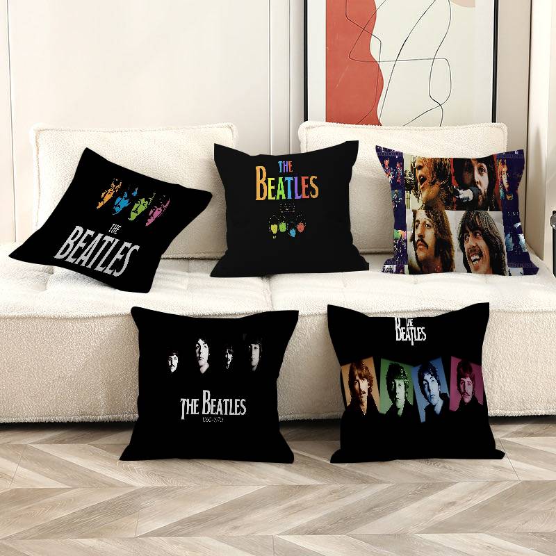 Band The-B-Beatles Cushion Cover Decorative Pillow Sofa Home Decor Case Pillow Cases