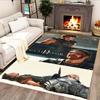 Gladiator's Final Stand Rug for Living Rooms, Bedrooms, Home Décor, and As Gifts.