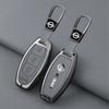 Leren Autoleutelhoes Cover Shell Voor Cube Juke Versa Note X-Trail Qashaqai Sunny Juke Altima TIIDA Murano Maxima Sleutelhanger