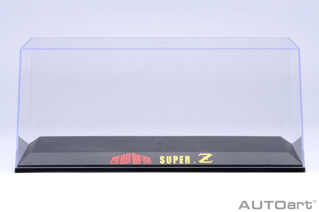 AUTOart Special Display Case Scale X 1 Police Super 1/18 "Western Z"