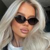 Small Frame Oval Sunglasses UV400 Eyeglasses Luxury Sun Shades Glasses  Male/female