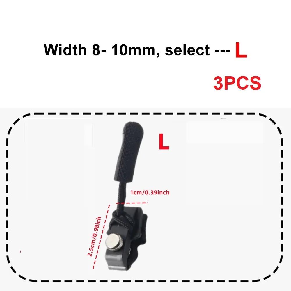 

24 шт. Съемный фиксатор молнии Быстрый мгновенный набор для ремонта головок молний Универсальный сменный пуллер-слайдер для куртки сумки пальто