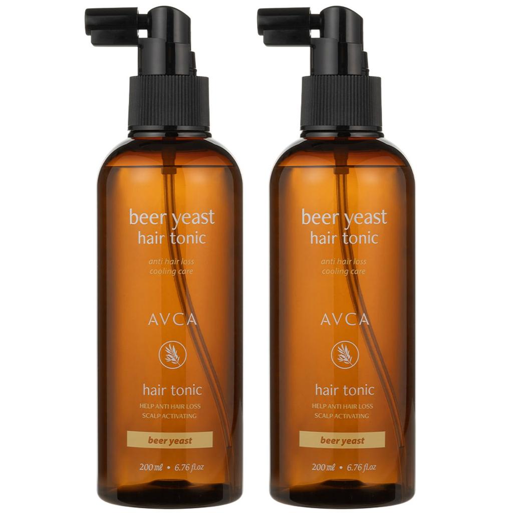 Scalp Care Hair Loss Relief Brewer's Yeast Hair Tonic 200ml (2 bottles)