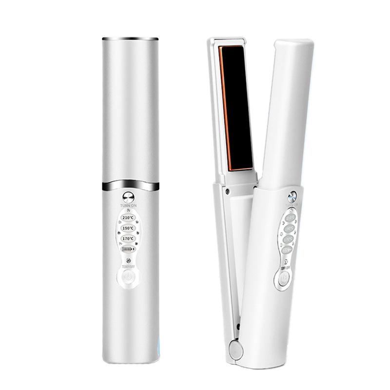 Fast-Heating Ionic Hair Straightener and Curler: Damage-Free Dual-Use Styling Tool