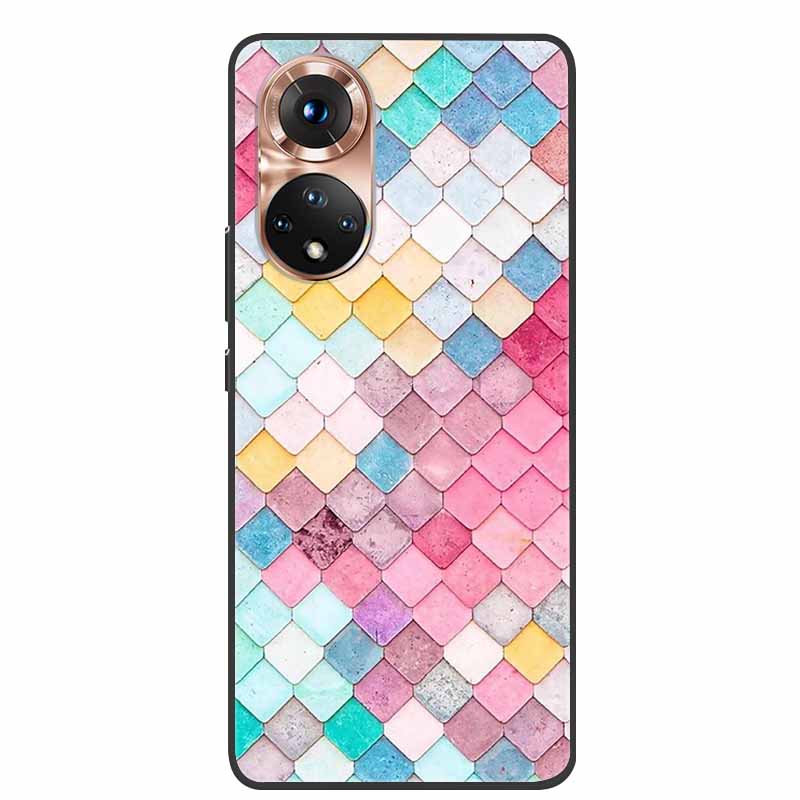 Case For Honor 50 Luxury Silicone TPU Soft Phone Cover For Huawei Honor 50 Case 5 0 NTH-NX9 Capa Shockproof Animal Shell Coque