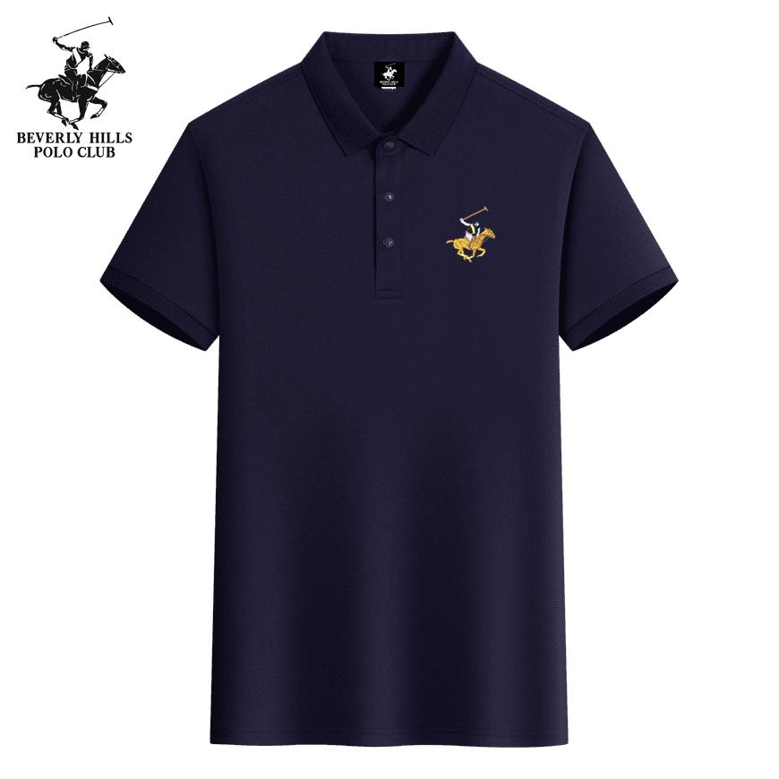 

POLO CLUB Літо 2025 Нова Кольорова Вишивка Поні Діловий Кежуал Однотонна Футболка Поло Футболка Поло для Пари S