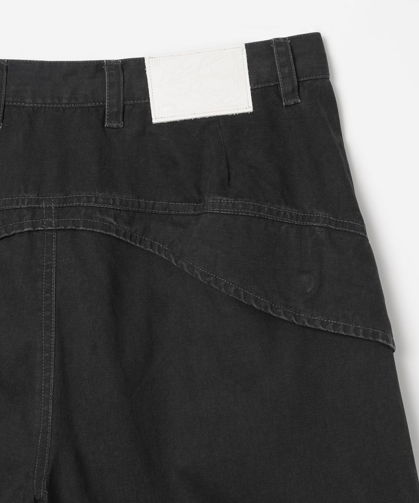 MILLO ARCHIVE Wide Cargo Pants [Black]