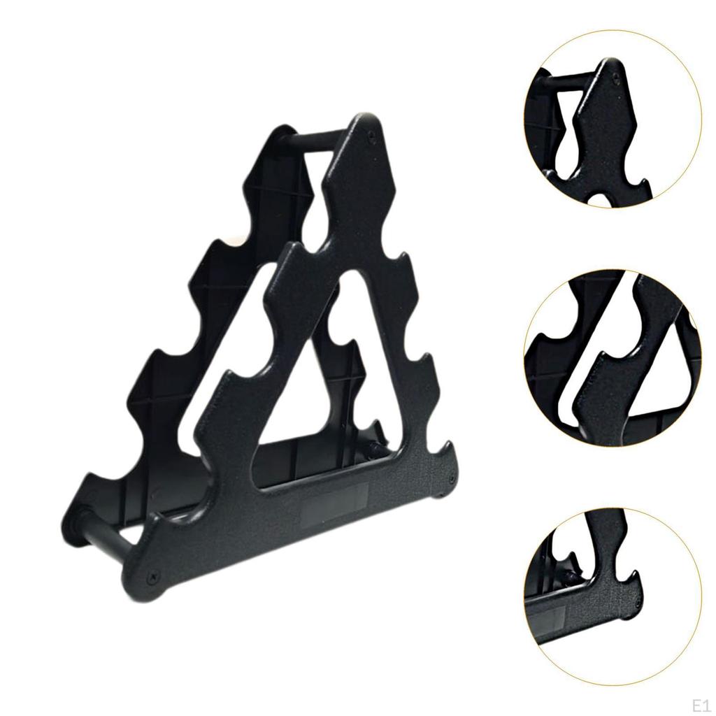 3 Tier Dumbbell Rack Equipment Compact Space Saving Weight Storage Organizer for Fitness