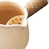 650ml Ceramic Teapot with Side Handle And Tea for Outdoor Use