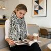 Soft Warm Long Scarf Phone Storage Faux Fur Scarf Scarf with Hidden Zipper Pocket  Daily Use