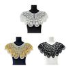 Dazzling Bead Decorated Detachable Neckpiece Fashion False Collar Party Shawl Collar For Dresses Jackets And Sweaters