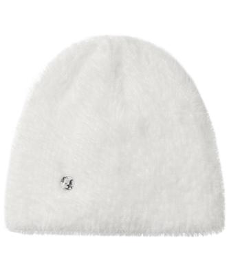 Peulleeoeob Fur Knit Beanie (Fl-727_White)