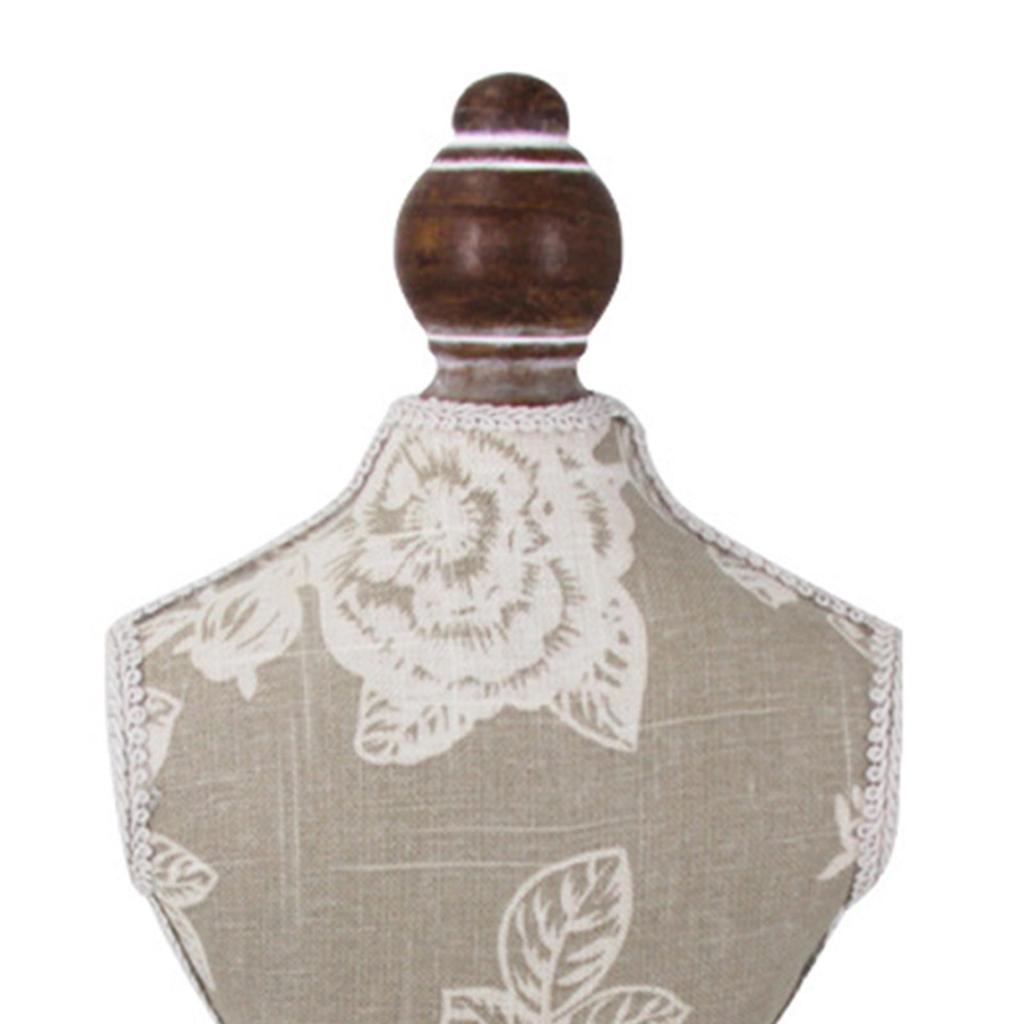 Necklace Storage Holder Mannequin Elegant Display Stand Jewelry Chain Organizer Decor Girls