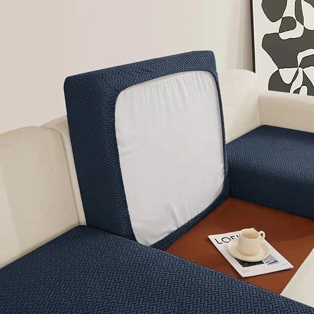 Capas de almofadas para sofá Jacquard, capa elástica para cadeira de ar, capas para sofá de canto, capa para assento de móveis, capa para sofá para sala de estar