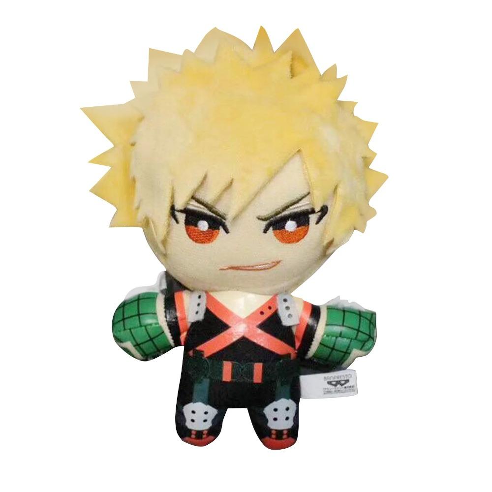 15CM MHA Hero Anime Izuku Midoriya Katsuki Bakugou Shouto Todoroki Plush Pendant Toy Soft Plush Doll Bag Decora Fans Gift