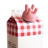Milk Bottle Cap Milk Carton Cap Milk Diverter Cartoon Reusable Juice Milk Drinking Bottles Pour Spout Covers Kitchen Gadgets