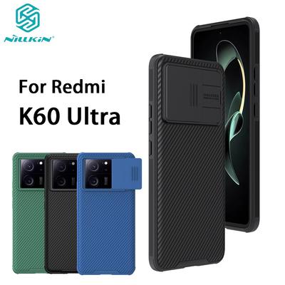 Pro pouzdro Redmi K60 Ultra Case Nillkin CamShield Pro Slide Chránič objektivu fotoaparátu Kryt telefonu
