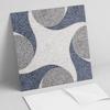 Easy Installation Vinyl Tile Set Abstract Mosaic Pattern 20x20x20 Cm