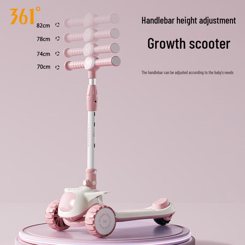 361° Kids Foldable 3-Wheel Scooter