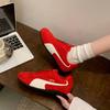 Spring single shoes new Korean version ins female student flat non-slip Forrest Gump shoes casual women's shoes K