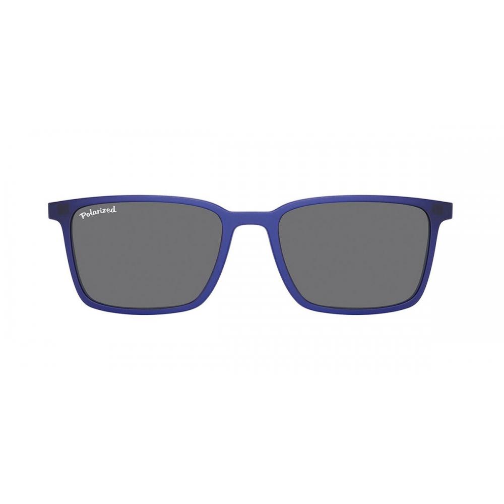 

Full Rim Rectangle Matte Frosted Blue Smartbuy CollectiOn Vivid Clip On Only Polarized Clip Trc 185b 1 fashiOn Unisex Sunglasses 53-17-00