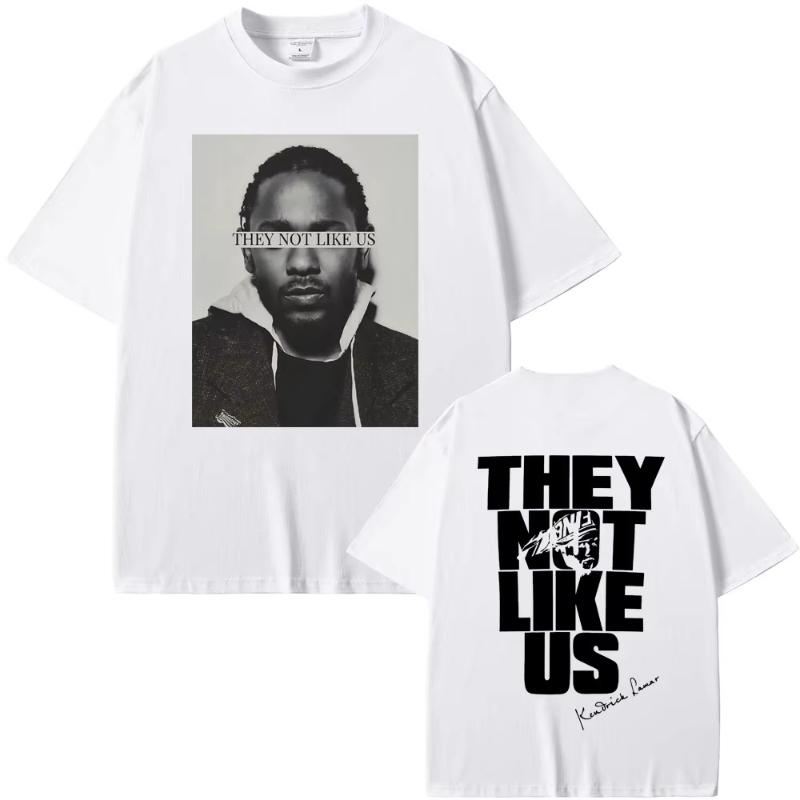 

Rapper Kendrick Lamar They Not Like Us T-shirt Men Women Fashion Hip Hop Oversized T-shirts Summer Men s Cotton Vintage T Shi... S разноцветный