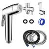 Toilet Bidet Sprayer Set Brass Separator Angle Valve Shataf Sprayer Set Toilet Cleaner Sprayer Set
