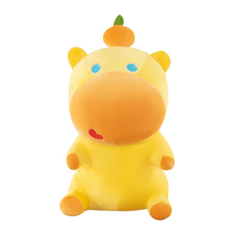 Internet Celebrity Explosion Cute Capybara Lulu Plush Toy Four-sided Elastic Doll Girl Children Gift Doll