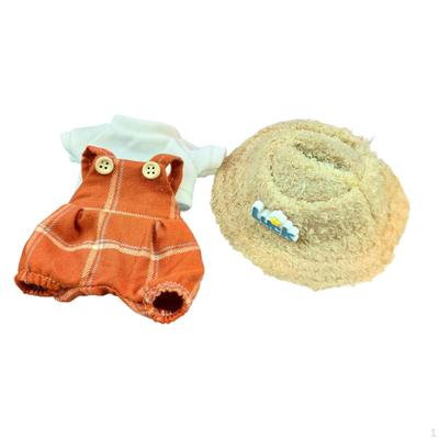 15cm Doll Clothes Cartoon Comfortable Costumes Fashion DIY Your Dress Up Clothing T Shirt