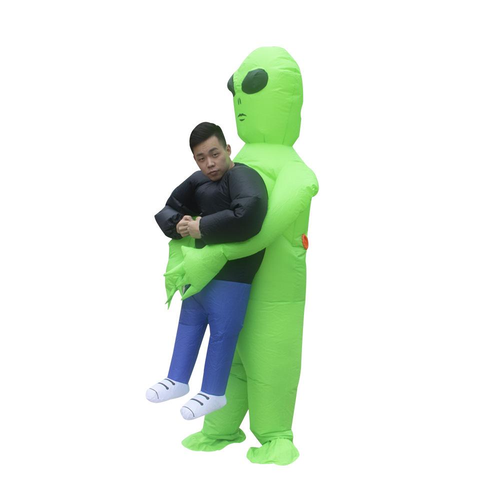 Inflatable Alien Costume Shake Halloween Alien Ghost Hug Inflatable Costume Performance Props