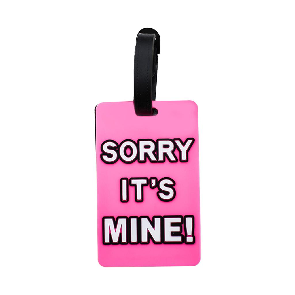 Luggage Tags with Name Address Tel Colorful Secure Travel Suitcase Bag Baggage Tags Labels