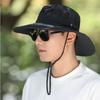 Quick-dry Fisherman's Hat Nylon Sun Hat Fashion Folding Bucket Hat  Sports