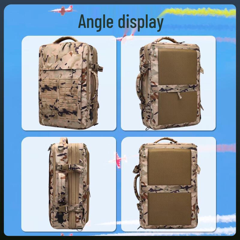 Meng Xiaobing Camouflage Pilot Outdoor Backpack