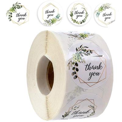 Decor Party Supplies Paper Kraft Stickers Sealing Tag Package Label Thank You