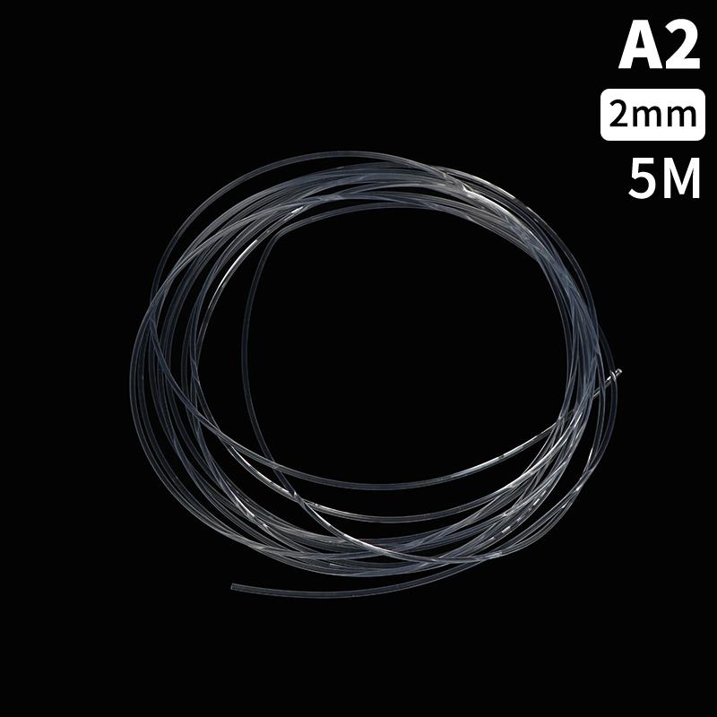 1Roll 5M Transparent Side Glow Plastic Pmma Fiber Optic Cable Solid Core Optic Cable Diameter 1.5/2/3/4/5Mm