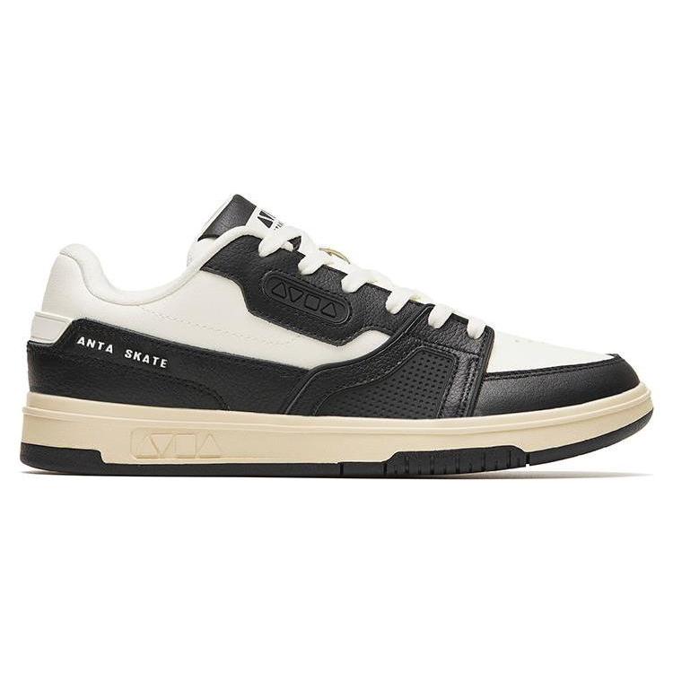 New ANTA Lifestyle Low 'Black White' Women's 122248026-1