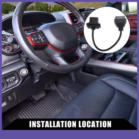 OBD1 to OBD2 Diagnostic Scanner Convertor Adapter Cable ONE  for Jeep
