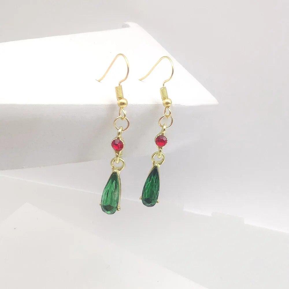 

Модные аниме «Ходячий замок Хаула», серьги-гвоздики для костюма Вой, серьги для косплея, вечерние ювелирные аксессуары, подарок для элегантных девочек