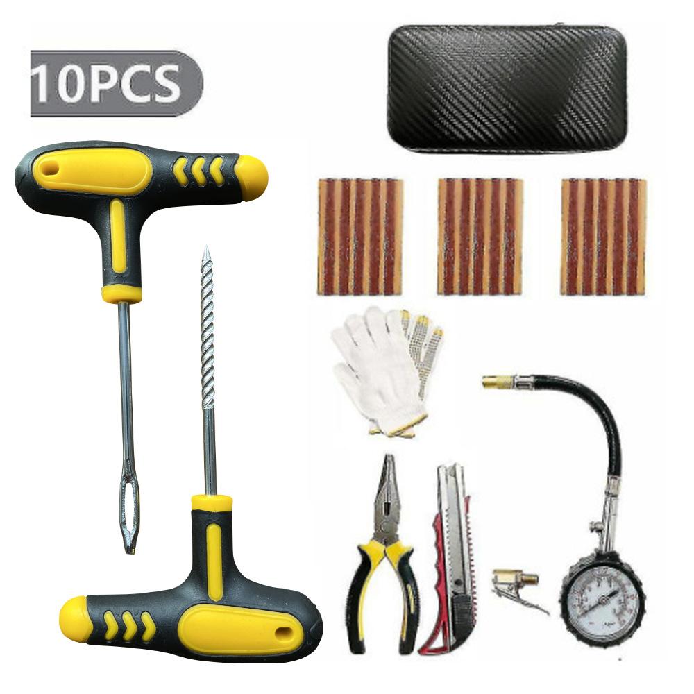 Hot Vacuum Tire Repair Equipment Automobile Tire Repair Accessories Motorcycle Electric Vehicle Tire Repair Set