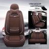 JJL Universal Full Wrap Car Seat Cushion - All Seasons, Solid Color, Sports Style
