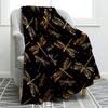 African American letters Printed Blanket for Sofa Bed Travel Camping Living Room Office Conditioning Blanket