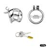 LEZEE Hollow Out Cock Cages Male Chastity Cage With Urethral Hole Metal Penis Lock Bondage Chastity Lock Sex Toys For Men