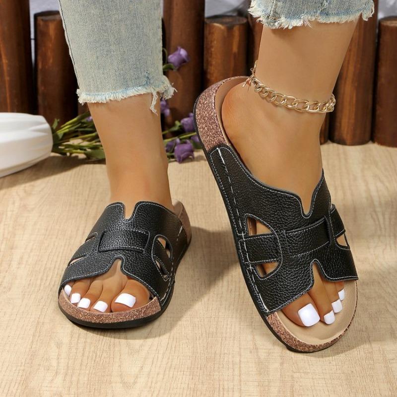Fashion Soft-Soled Erection Shoes for Summer, One-Legged Lazy Half-Drag, a Must-Have for Summer