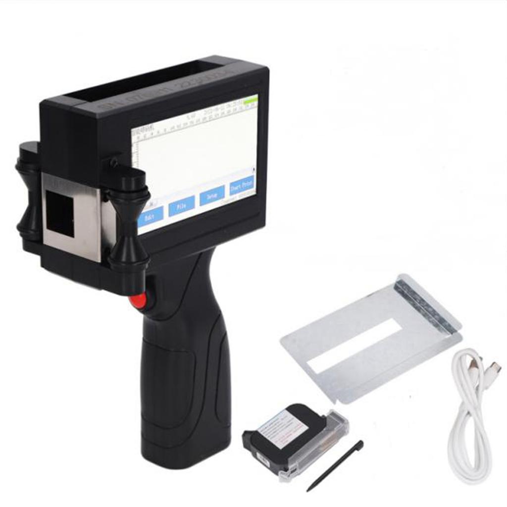 sc18 Handheld Inkjet Printer Gun Portable Intelligent Handheld Inkjet Printer with LED Touch Screen 12.7mm