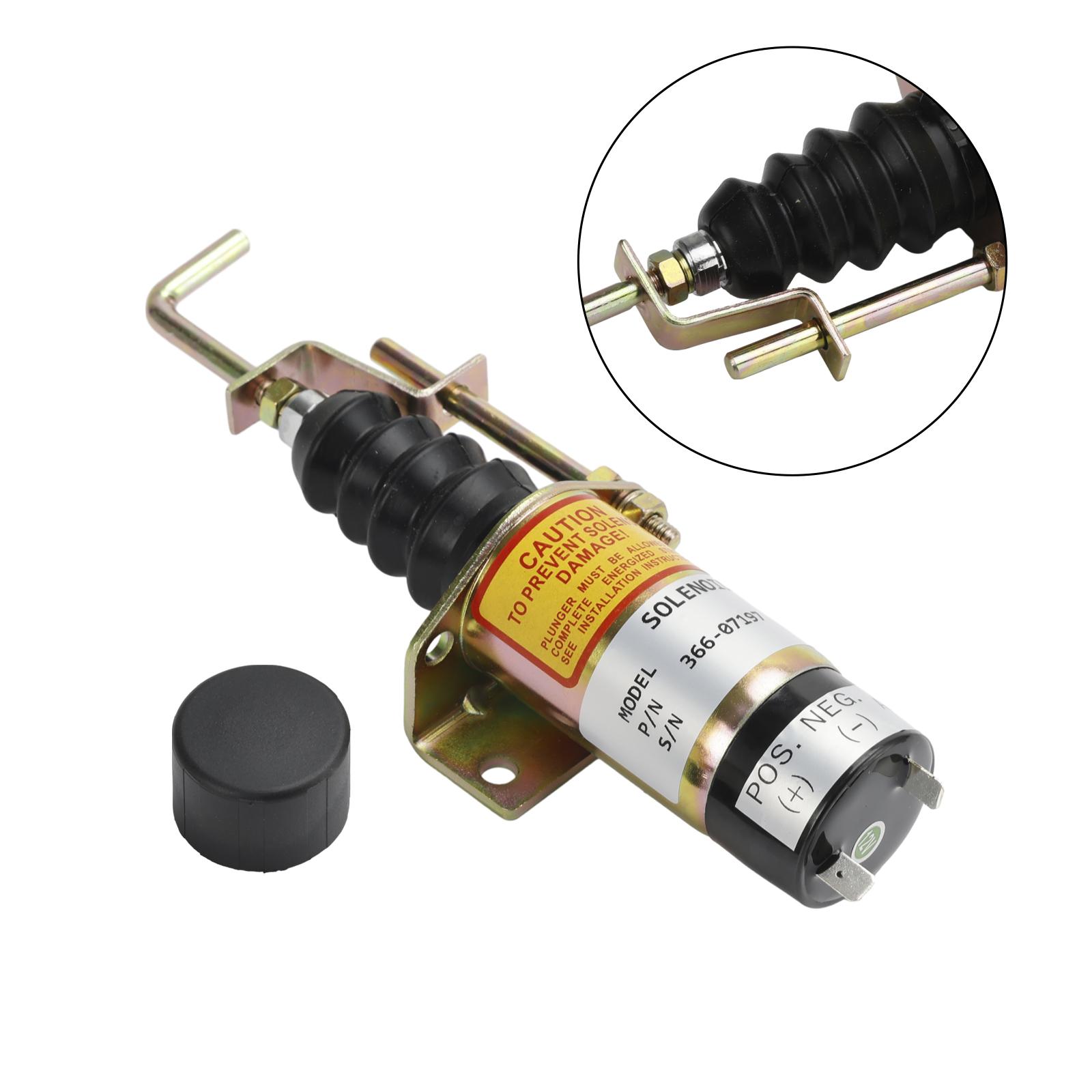 

Соленоїд відсікання палива 366-07197 SA-3405T Для Lister Petter 12В 1502-12C7U2B2S1