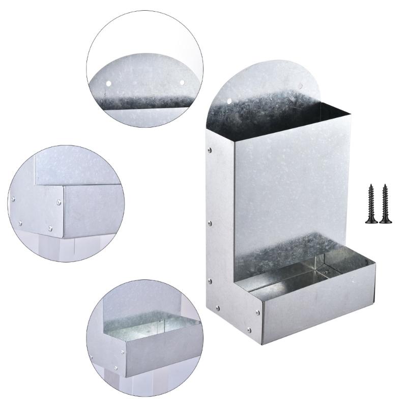 Chicken Feeder Mineral Crushed Food Container Promotes Healthy Digestion And Eggs Formation Easy Installation Feeders