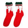 Winter Socks Christmas Stockings Floor Socks Polyester Fiber Socks For Women Girl Gift