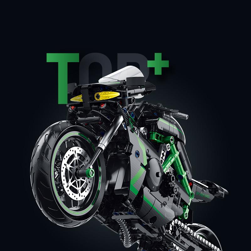 Classic City Racing Motorcycle Technical DIY Blocks Motorbike Model MOC Bricks Sets Birthday Gifts for Boys Adult Kids Toys 1:8